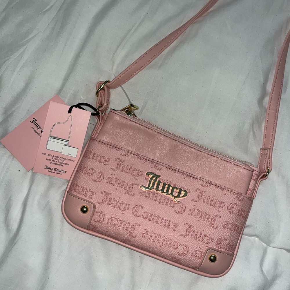 SOLD 🔴 Juicy Couture bag + pouch! 💓